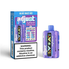 ADJUST MY FLAVOR BLUE RAZZ ICE 40K|5061067870307|Pack Of|5