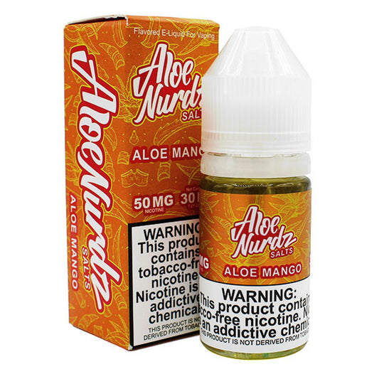 CLOUD NURDZ TFN NIC SALT E-LIQUID 30ML ALOE MANGO - 50MG