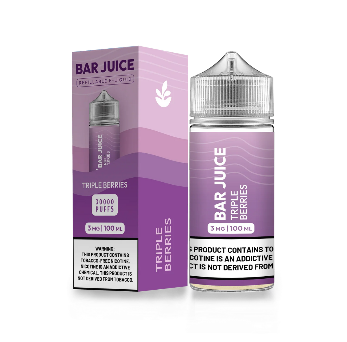 BAR JUICE TRIPLE BERRIES 100ML 3MG