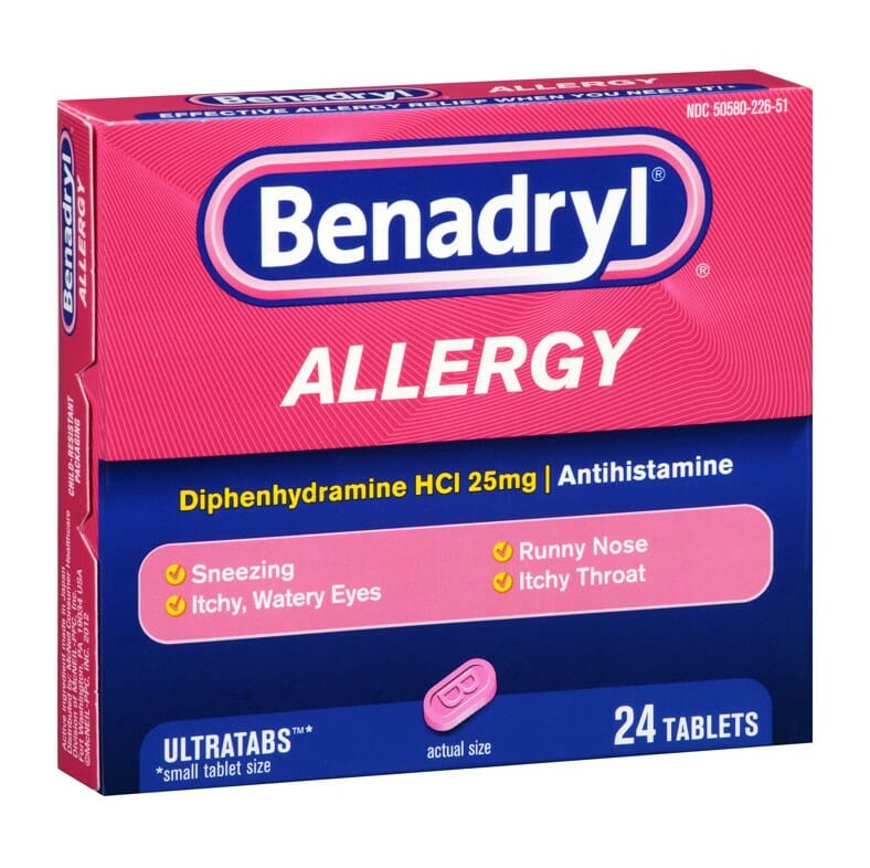 Benadryl Single Pack Blister 12 x 1 12cs|655708119600|Pack Of|12