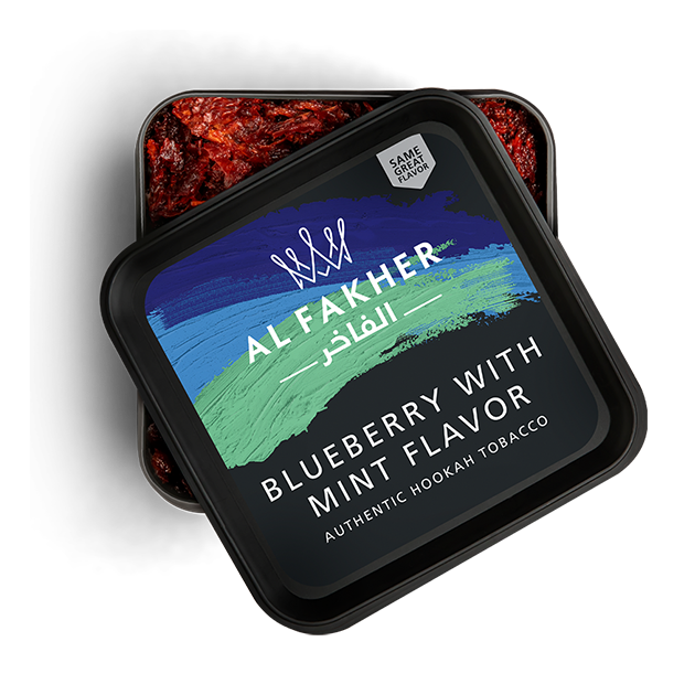 AL FAKHER BLUEBERRY WITH MINT FLAVOR 1000G