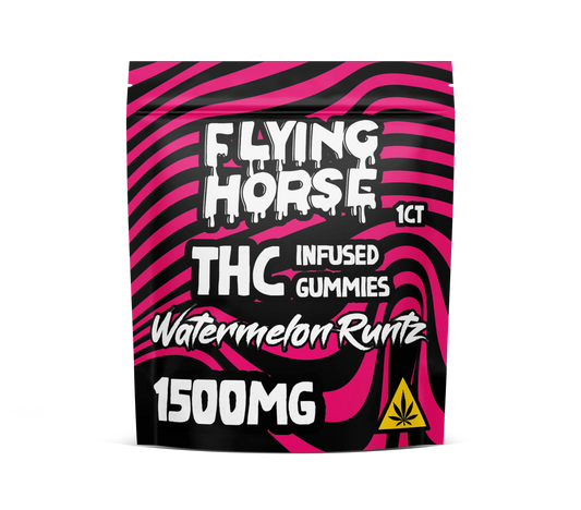 FLYING HORSE THC GUMY WATERMELON RUNTZ 1500GM