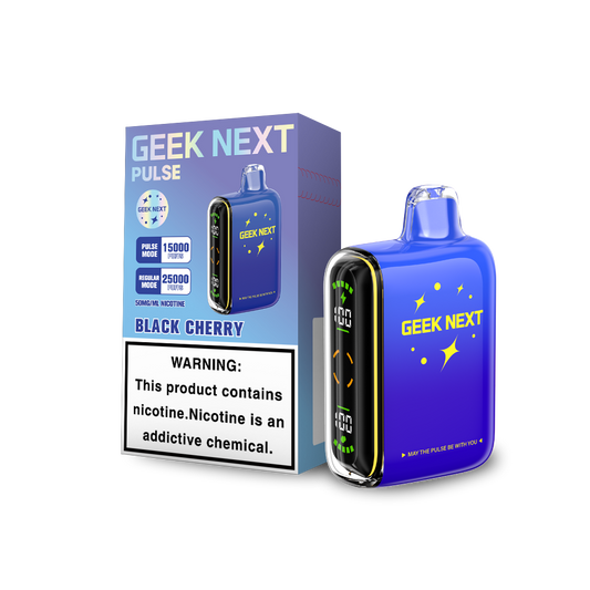 GEEK NEXT PULSE 25K|GEEK NEXT PULSE BLACK CHERRY 25K|6917673166978|Pack of 5