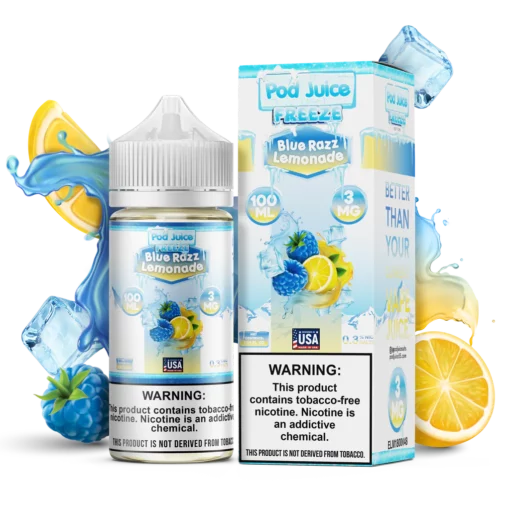 POD JUICE BLURAZ LMNADE 100ML 3MG