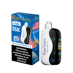 RIPE VAPES OAK 35K|RIPE VAPES OAK BLUE RASPBERRY ICE 35K|735380154721