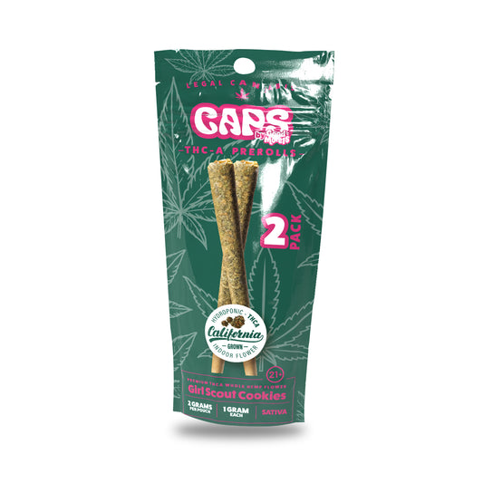 CAPS INDOOR PREROLLS GIRL SCOUT COOKIE 1GM|700433943041|Pack Of|10