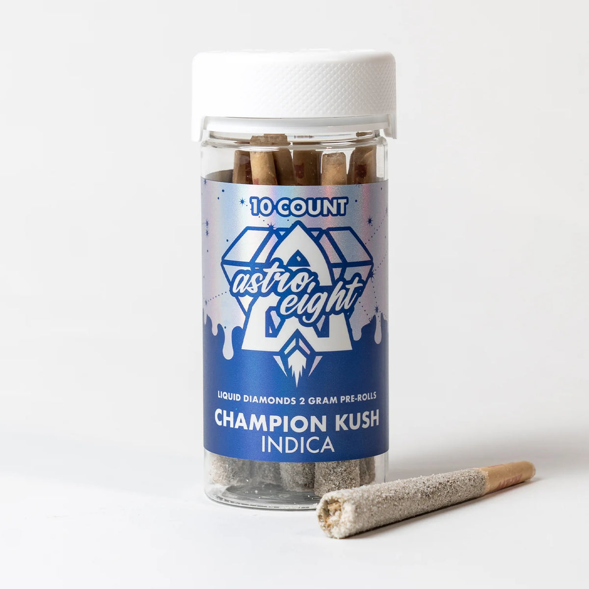 ASTRO EIGHT LIQ DMND PROLL CHMPION KUSH IND 2G|700433944499|Pack Of|50