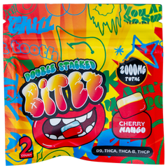DOUBLE STACKED BITES D9 CHERRY MANGO GUMY 2000MG|769577836800|Pack Of|60