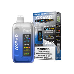 OXBAR CLEAR COBALT BLUE ICE NIC  35K|831350001139|Pack Of|5
