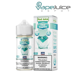 POD JUICE CLERAR SAPPHIRE 100ML 3MG