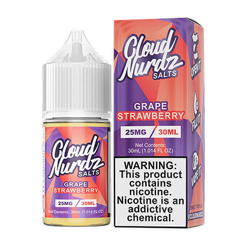 CLOUD NURDZ GRAPE STWBRY 30ML 25MG