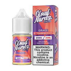 CLOUD NURDZ GRAPE STWBRY 30ML 25MG