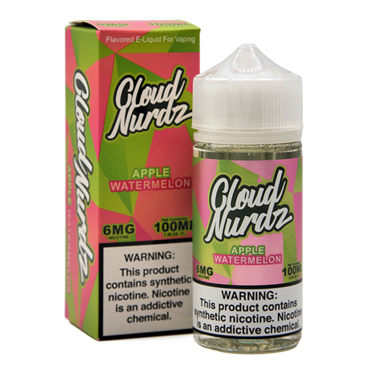CLOUD NURDZ WTRMLN APPLE 100ML 6MG