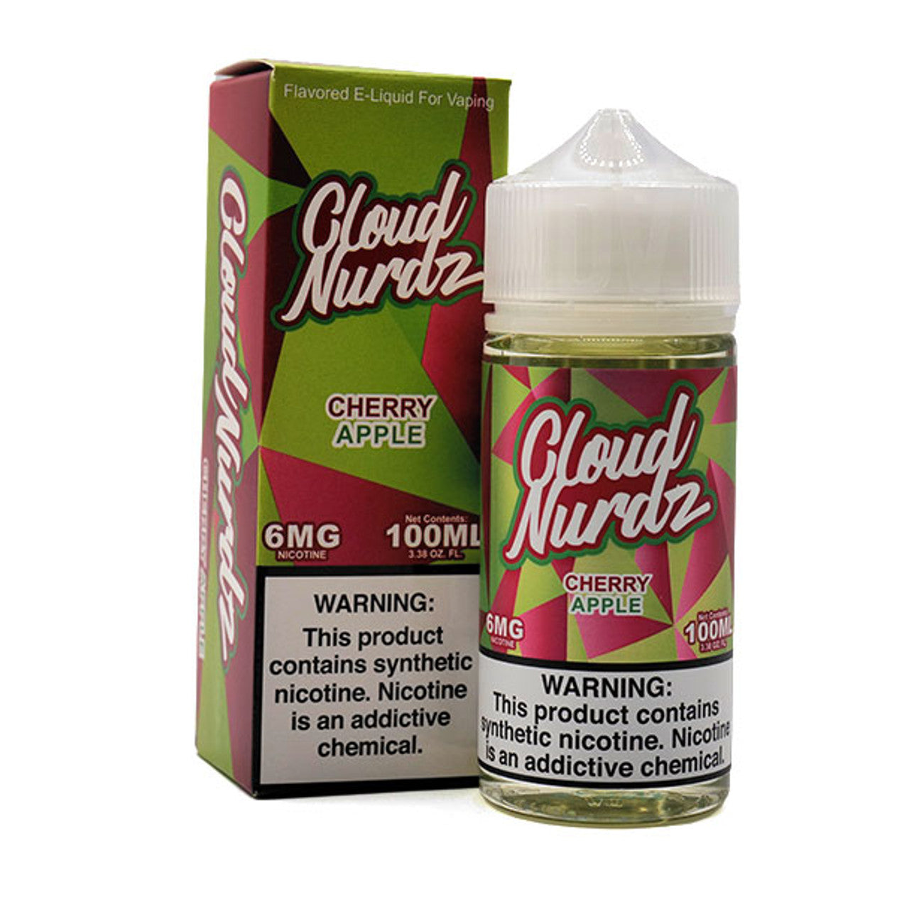 CLOUD NURDZ TFN E LIQUIDD CHERRY APPLE 6MG 100ML