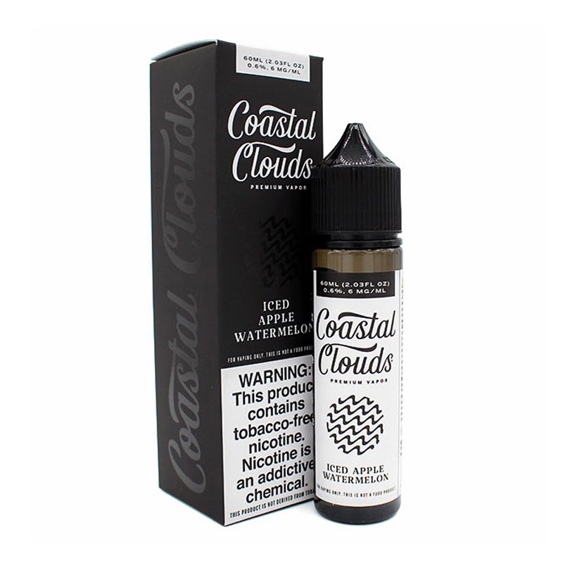 COASTAL CLOUDS ICED APPLE WTRMLN 60ML 6MG