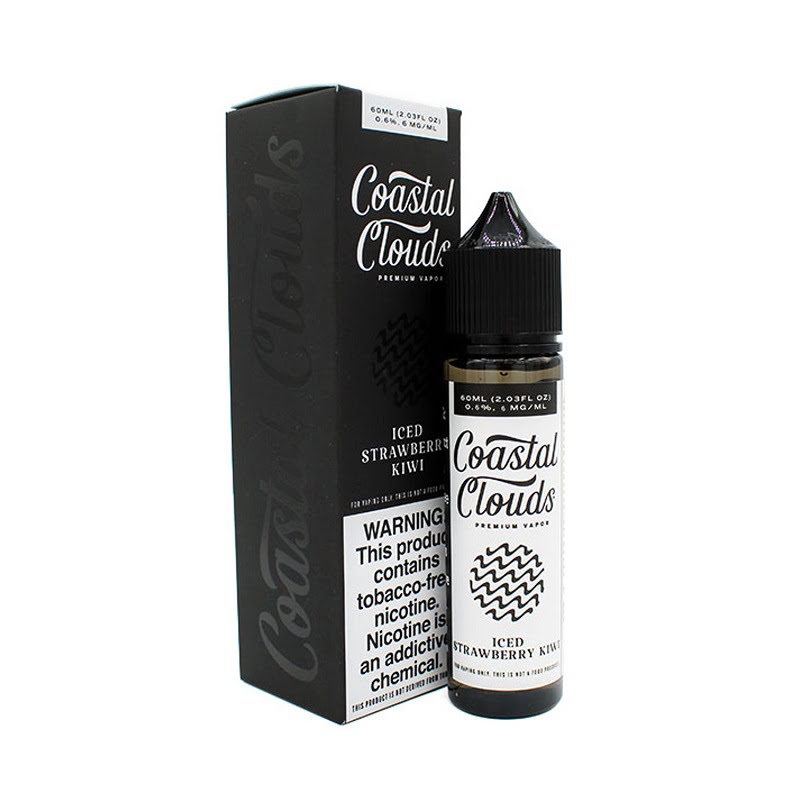 COASTAL CLOUDS ICED STWBRY KIWI 60ML 6MG