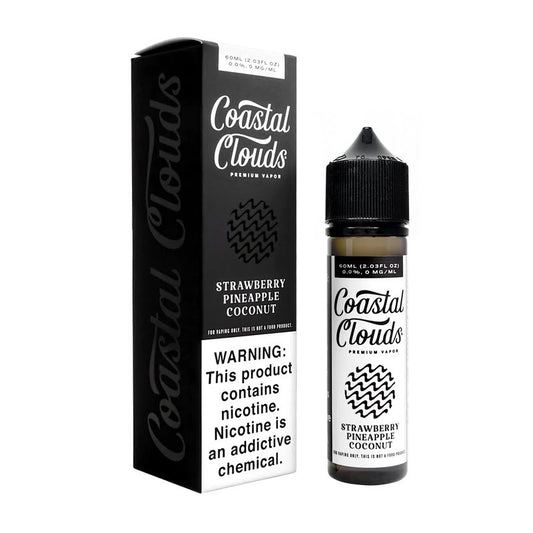 COASTAL CLOUDS STWBRY PINAPL COCONUT 60ML 0MG