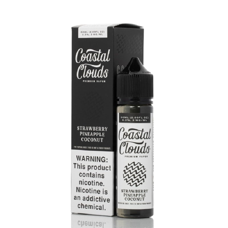 COASTAL CLOUDS STWBRY PINAPL COCONUT 60ML 3MG