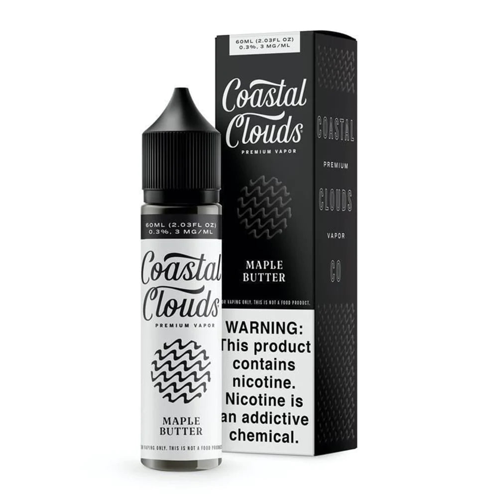 COASTAL CLOUDS MAPLE BUTTER 3MG 60ML