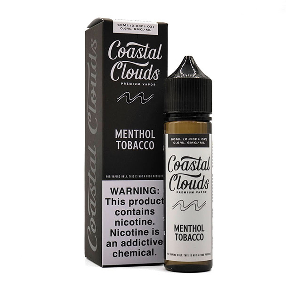 COASTAL CLOUDS MENTHOL TOBACCO 60ML 6MG