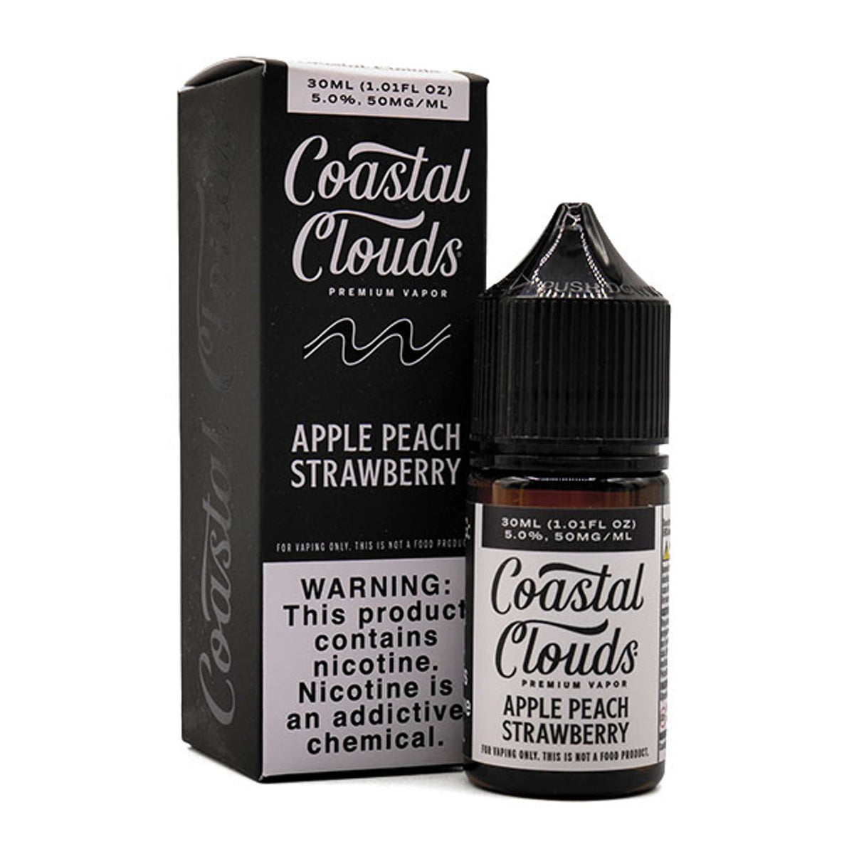 COASTAL CLOUDS APPLE PEACH STWBRY 30ML 50MG