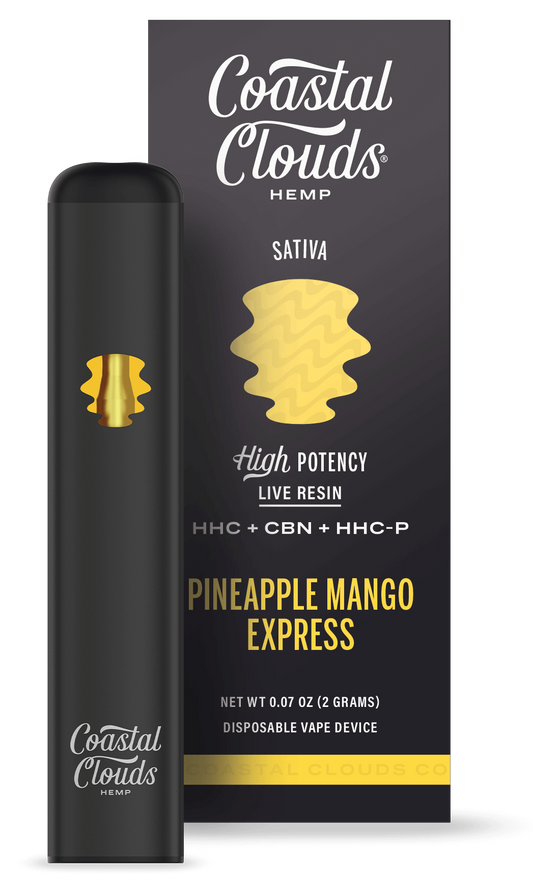 COASTAL CLOUDS PINEAPPLE MANGO EXPRESS SATIVA 2G|684417990804|Pack Of|5