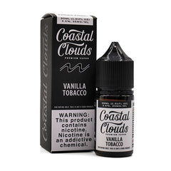 COASTAL CLOUDS ELIQUID NIC SALT 30ML VANILLA TOBACCO  35MG