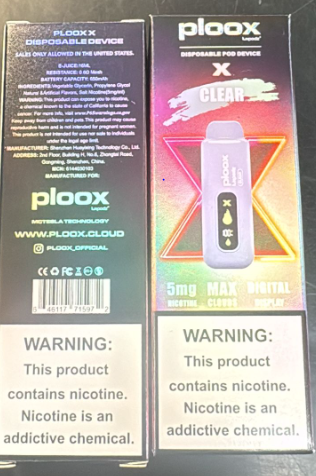 PLOOX X CLEAR 5MG 15K