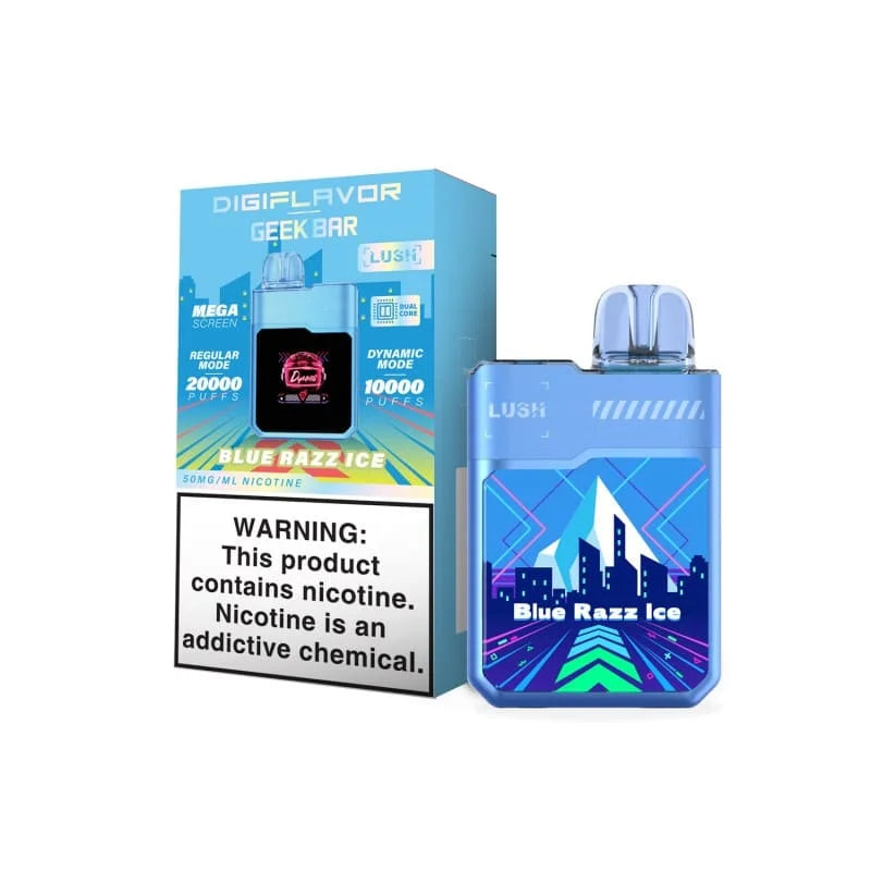 GEEK BAR DIGI FLAVOR KIT BLUE RAZZ ICE 20K