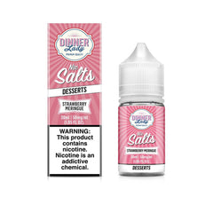DINNER LADY SALT STRAWBERRY MERINGUE 50MG 30ML