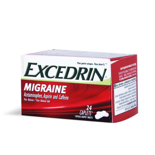 Excedrin Single Pack Blister 12 x 1 12cs|655708118689|Pack Of|12