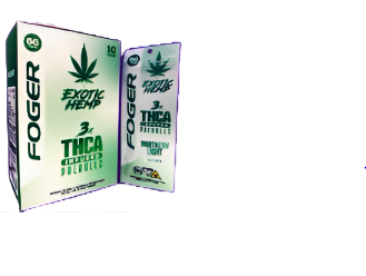 FOGER EXOTIC HEMP PROLL NORTHRN LIGHT INDICA 6G