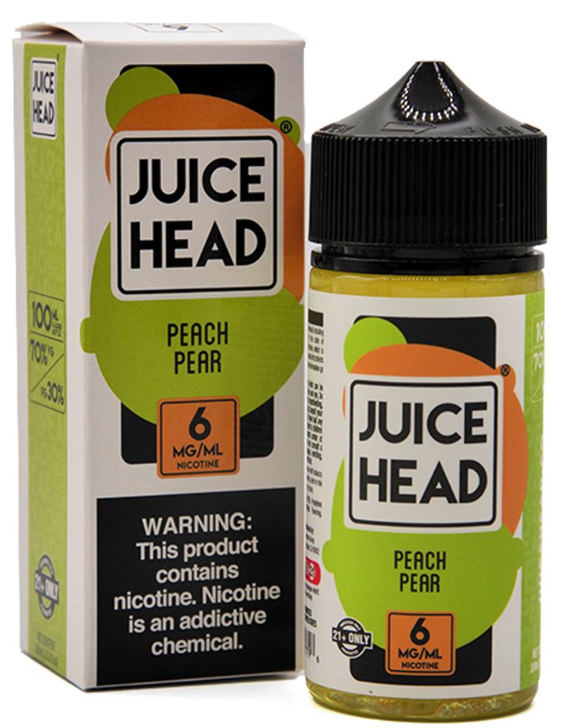 JUICE HEAD PEACH PEAR 6MG 100ML