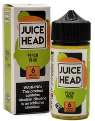 JUICE HEAD PEACH PEAR 6MG 100ML