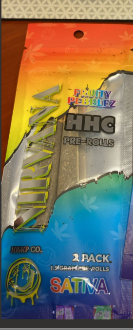 NIRVANA PROLL FRUITY PEBBLEZ SATIVA 1.5GM
