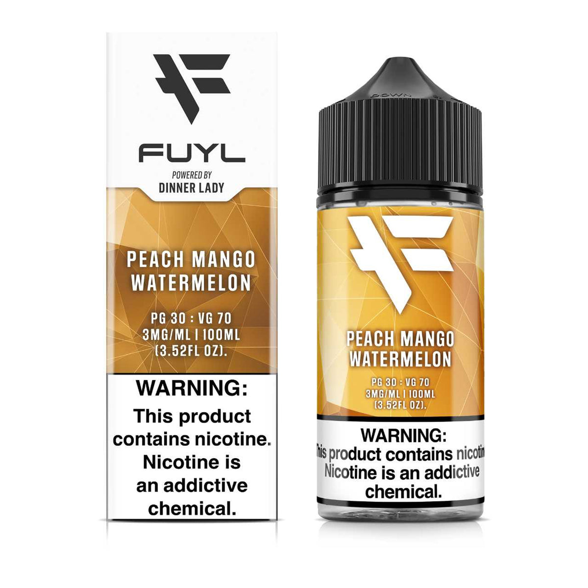 FUYL DINNER LADY PEACH MANGO WATERMELON 3MG 100ML