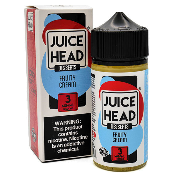 JUICE HEAD FRUITY CREAM 100ML 3MG