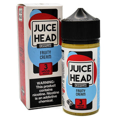 JUICE HEAD FRUITY CREAM 100ML 3MG