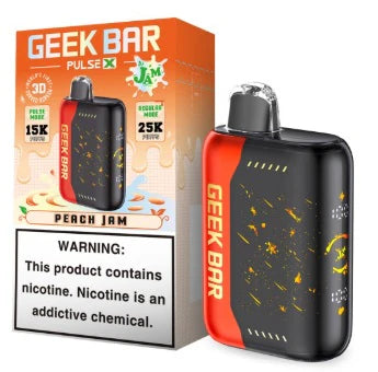 GEEK BAR PULSE X PEACH JAM 25K|810164283184|Pack Of|5