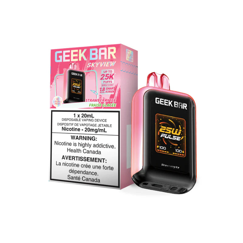 GEEK BAR DIGI SKY STRAWBERRY ICE 25K|810164280114|Pack Of|5