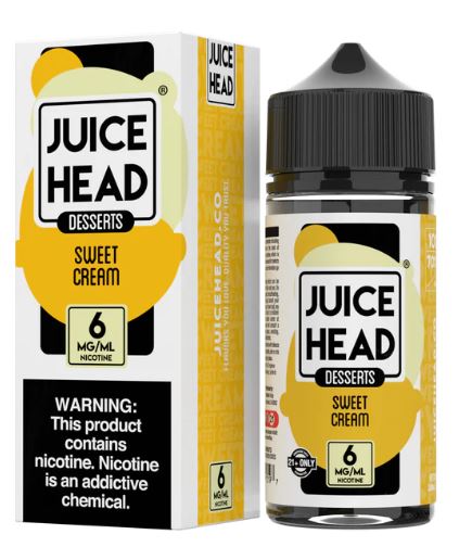 JUICE HEAD SWEET CREAM 100ML 6MG