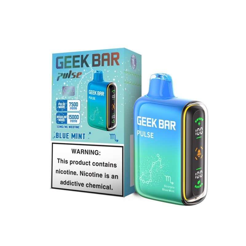 GEEK BAR PULSE BLUE MINT 15K