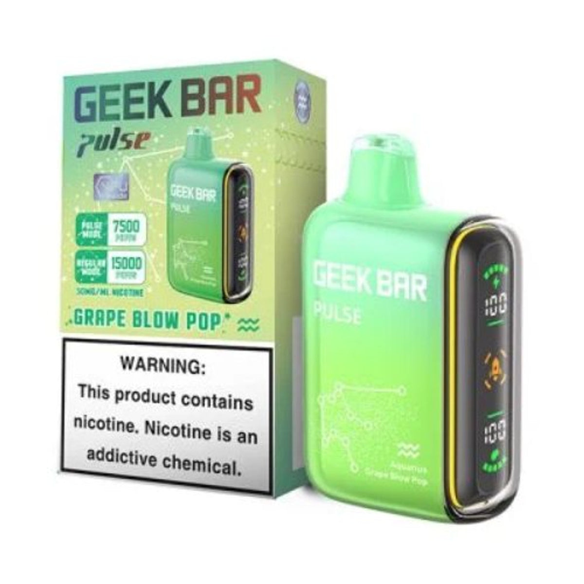 GEEK BAR PULSE GRAPE BLOW BURST 15K