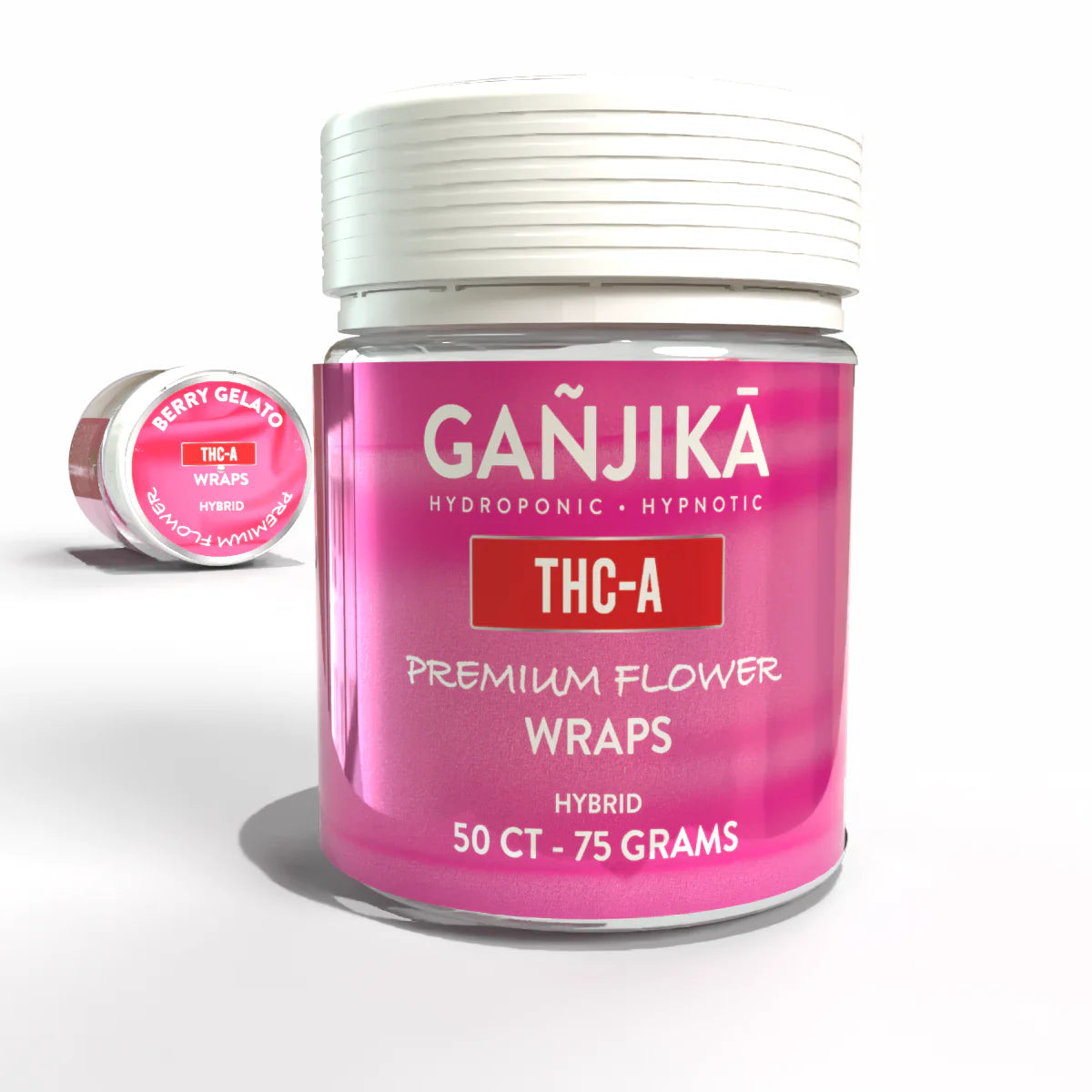 GANJIKA WRAPS BERRY GELATO  HYBRID 50CT|168729918119|Pack Of|5