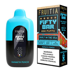 FIFTY BAR FRUITIA HAWALLAN PUNCH 20K|850065626772|Pack Of|5