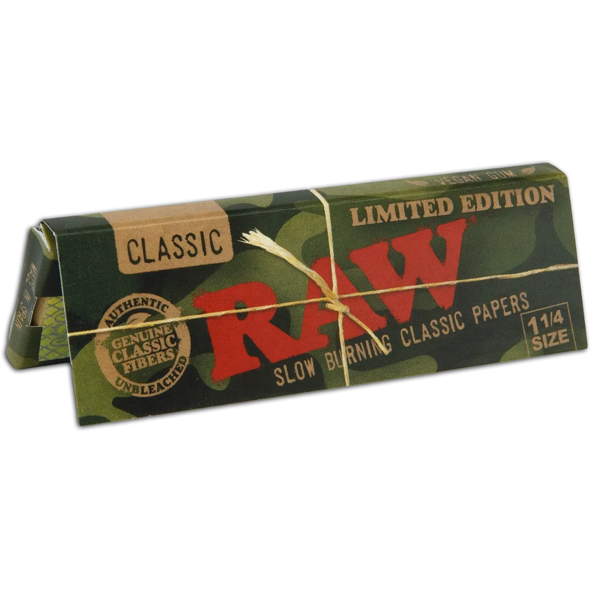 RAW PAPERS CLASSIC COMO LIMTED EDITION 1 1/4 SIZE L50 PK 24CT BOX