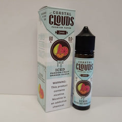 COASTAL CLOUDS ICED PASSION FRUIT ORANGE GUAVA 6MG