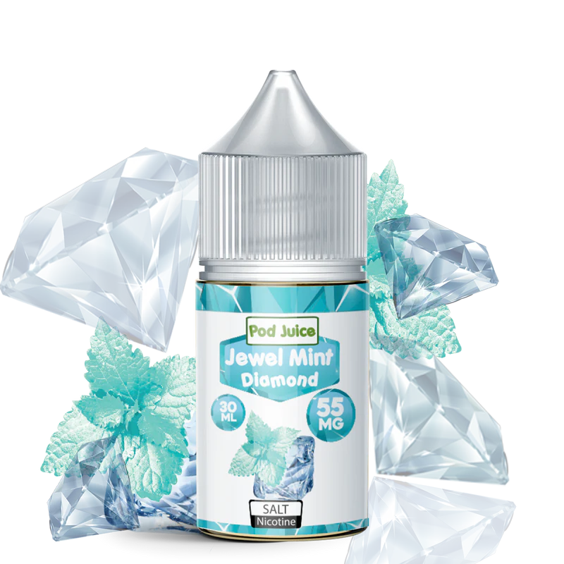 POD JUICE SALT JEWEL MINT DMND 30ML 55MG