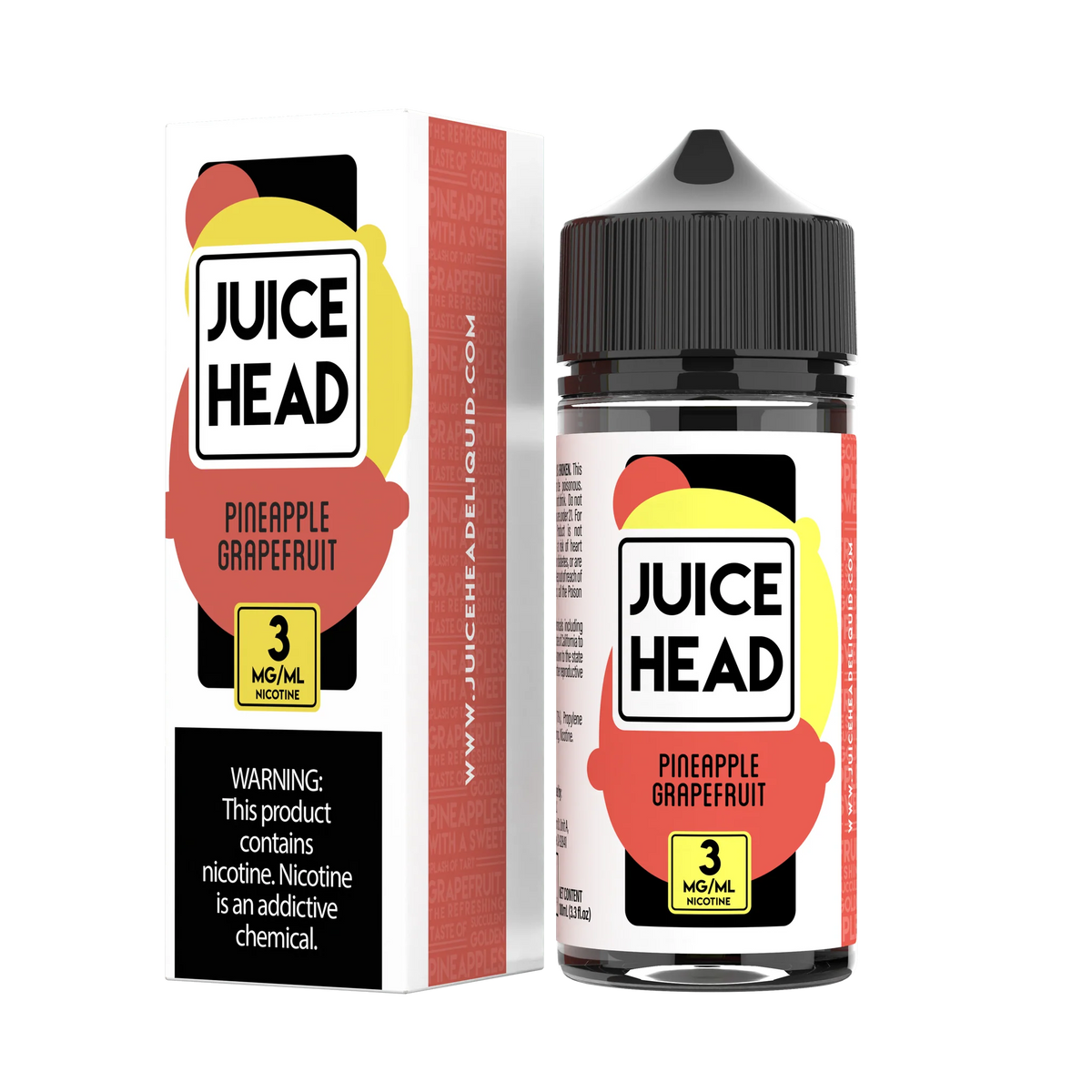 JUICE HEAD PINAPL GRPFRUT 100ML 3MG