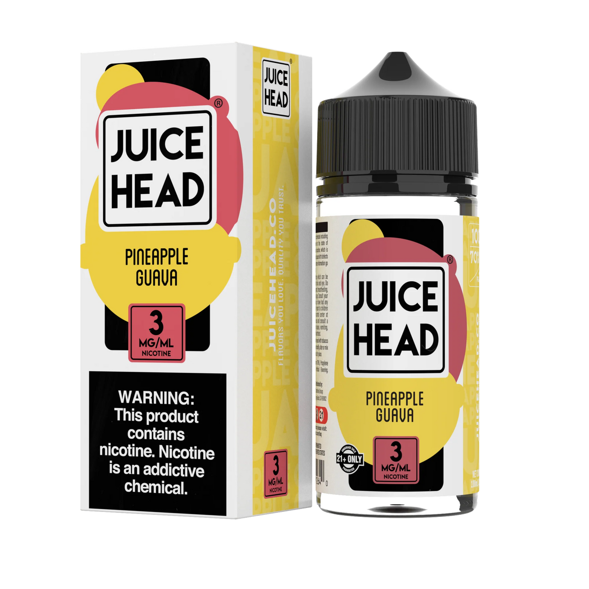 JUICE HEAD PINAPL GUAVA 100ML 3MG